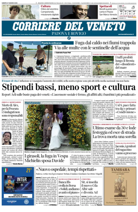 Cover of Corriere del Veneto (Padova e Rovigo)