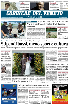 Cover of Corriere del Veneto (Venezia e Mestre)