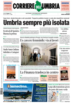 Cover of Corriere dell Umbria