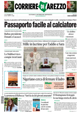 Cover of Corriere di Arezzo