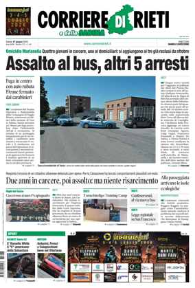 Cover of Corriere di Rieti