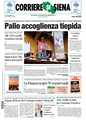 Cover of Corriere di Siena