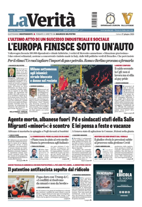 Cover of La Verita (Italia)