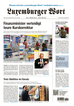 Cover of Luxemburger Wort