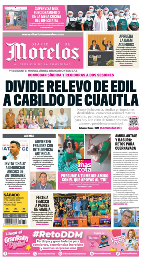 Cover of Diario de Morelos