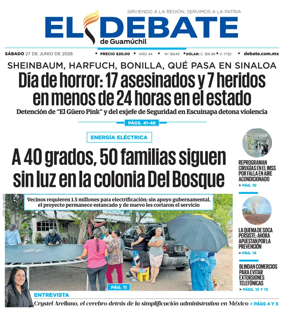 Cover of El Debate de Guamuchil