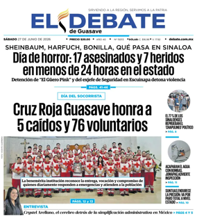 Cover of El Debate de Guasave