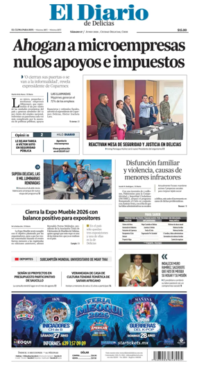 Cover of El Diario de Delicias