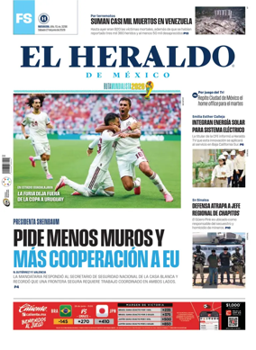 Cover of El Heraldo de Mexico