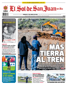 Cover of El Sol de San Juan del Rio