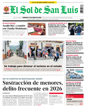 Cover of El Sol de San Luis Potosi