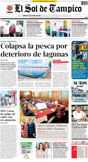 Cover of El Sol de Tampico