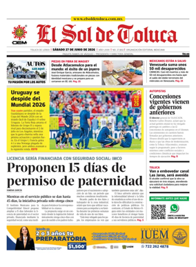 Cover of El Sol de Toluca