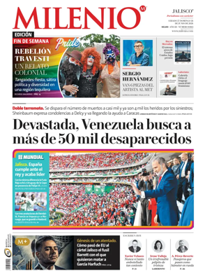 Cover of Milenio Jalisco