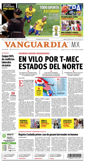 Cover of Vanguardia