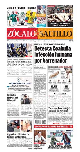 Cover of Zocalo Saltillo