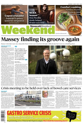 Cover of Manawatu Standard