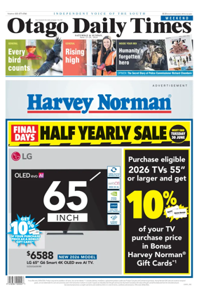 Cover of Otago Daily Times