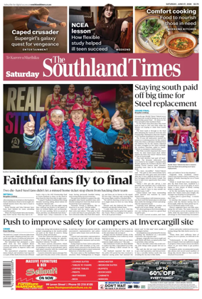 Cover of The Southland Times