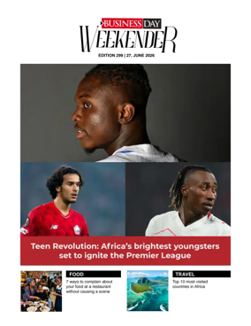 Cover of Business Day (Nigeria)
