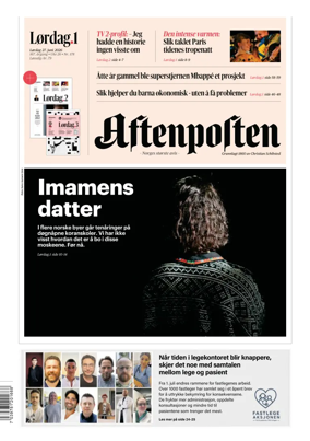 Cover of Aftenposten