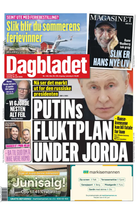 Cover of Dagbladet