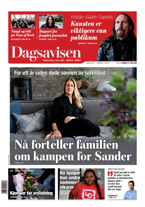 Cover of Dagsavisen