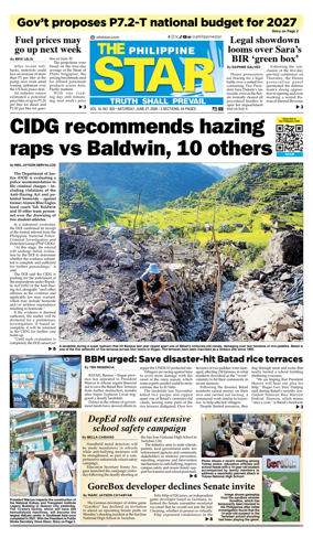 Cover of The Philippine Star