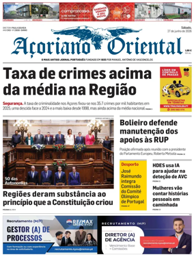 Cover of Acoriano Oriental