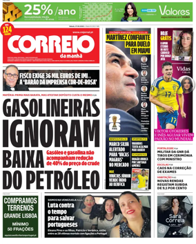 Cover of Correio da Manha Weekend