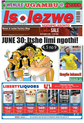 Cover of Isolezwe Ngempelasonto