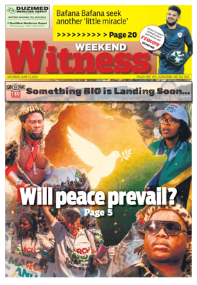 Cover of The Weekend Witness (South Africa)