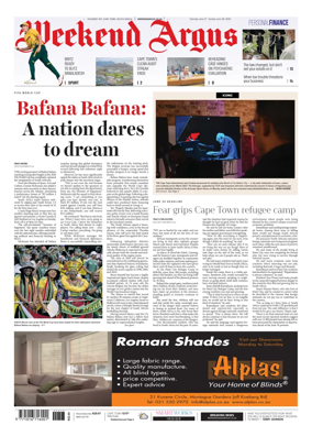 Cover of Weekend Argus (Saturday Edition)