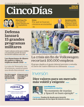 Cover of Cinco Dias