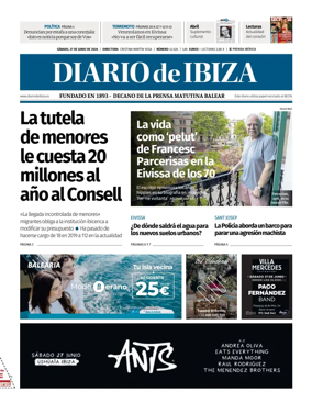 Cover of Diario de Ibiza
