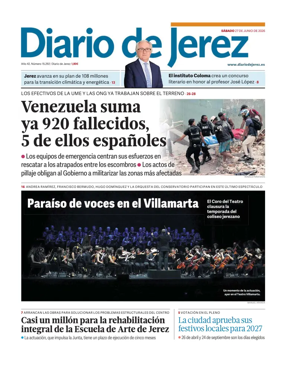 Cover of Diario de Jerez