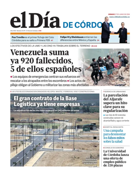 Cover of El Dia de Cordoba
