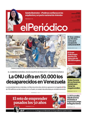 Cover of El Periodico - Castellano
