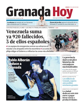 Cover of Granada Hoy