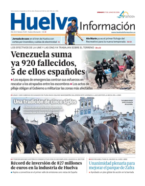 Cover of Huelva Informacion