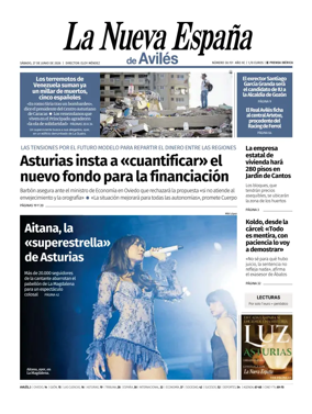 Cover of La Nueva Espana (Aviles)