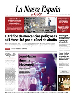 Cover of La Nueva Espana (Gijon)