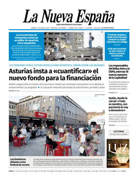 Cover of La Nueva Espana (Oviedo)