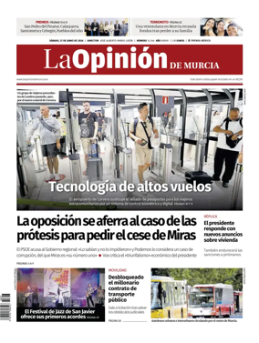 Cover of La Opinion de Murcia