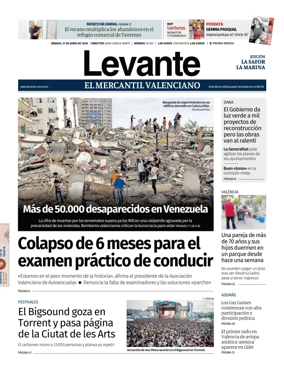 Cover of Levante EMV (Safor)