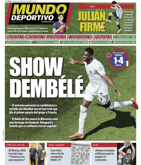 Cover of Mundo Deportivo