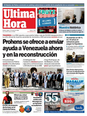 Cover of Ultima Hora