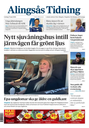 Cover of Alingsas Tidning