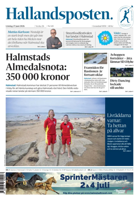 Cover of Hallandsposten
