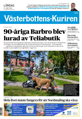 Cover of Vasterbottens-Kuriren